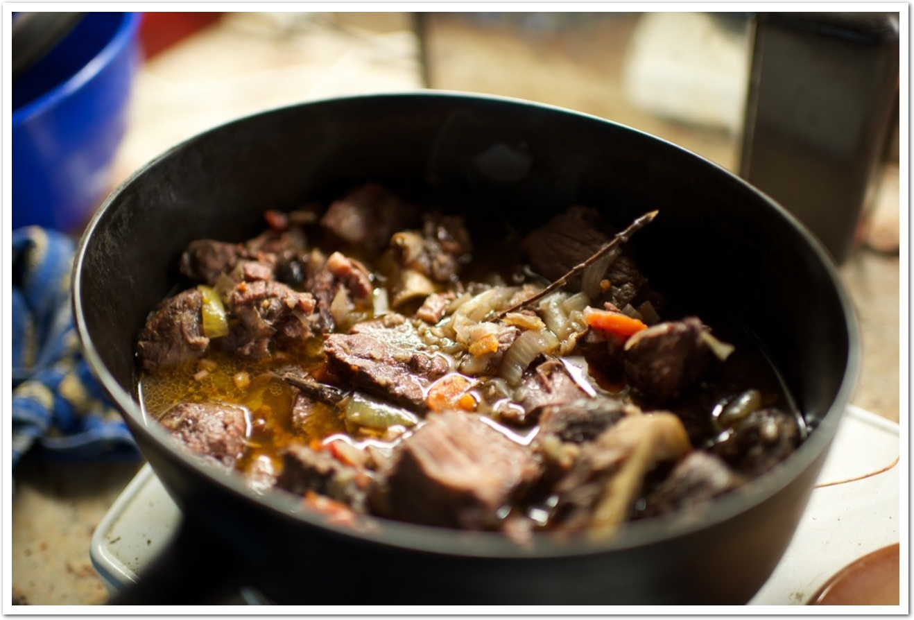 “Arduino bourguignon” cooking.